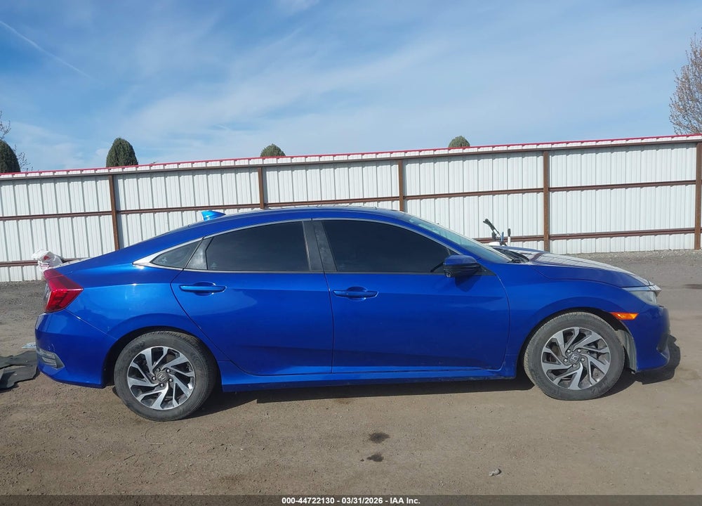 2018 HONDA CIVIC EX VIN: 2HGFC2F76JH507159