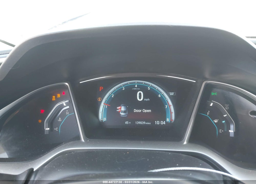 2018 HONDA CIVIC EX VIN: 2HGFC2F76JH507159