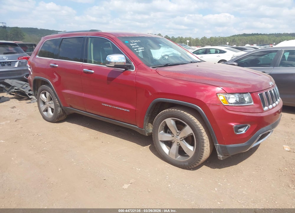 2014 JEEP GRAND CHEROKEE LIMITED VIN: 1C4RJEBT5EC147381