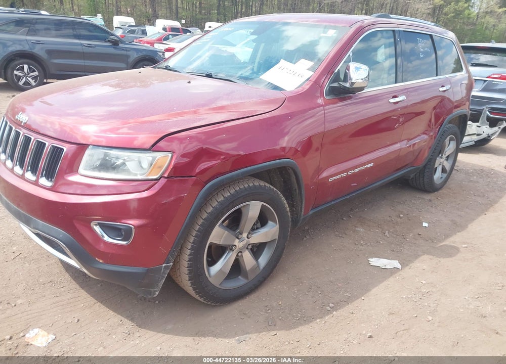 2014 JEEP GRAND CHEROKEE LIMITED VIN: 1C4RJEBT5EC147381