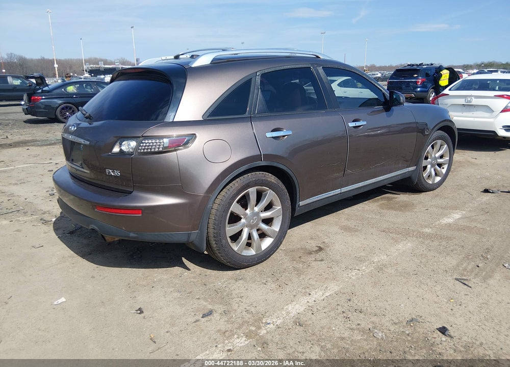 2007 INFINITI FX35 VIN: JNRAS08W47X201988