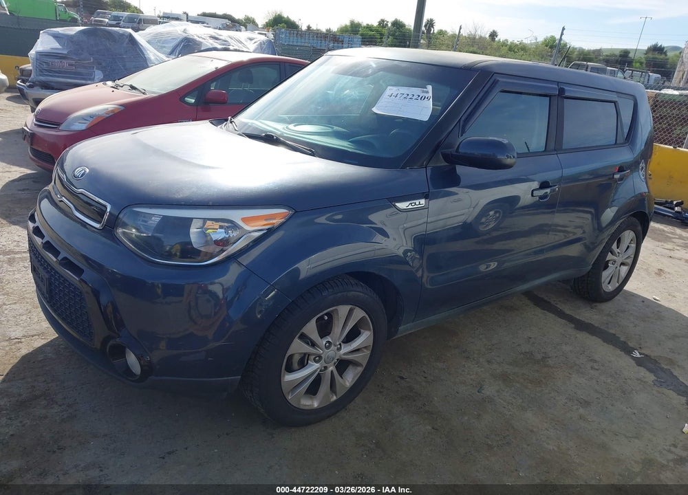 2016 KIA SOUL + VIN: KNDJP3A59G7326540