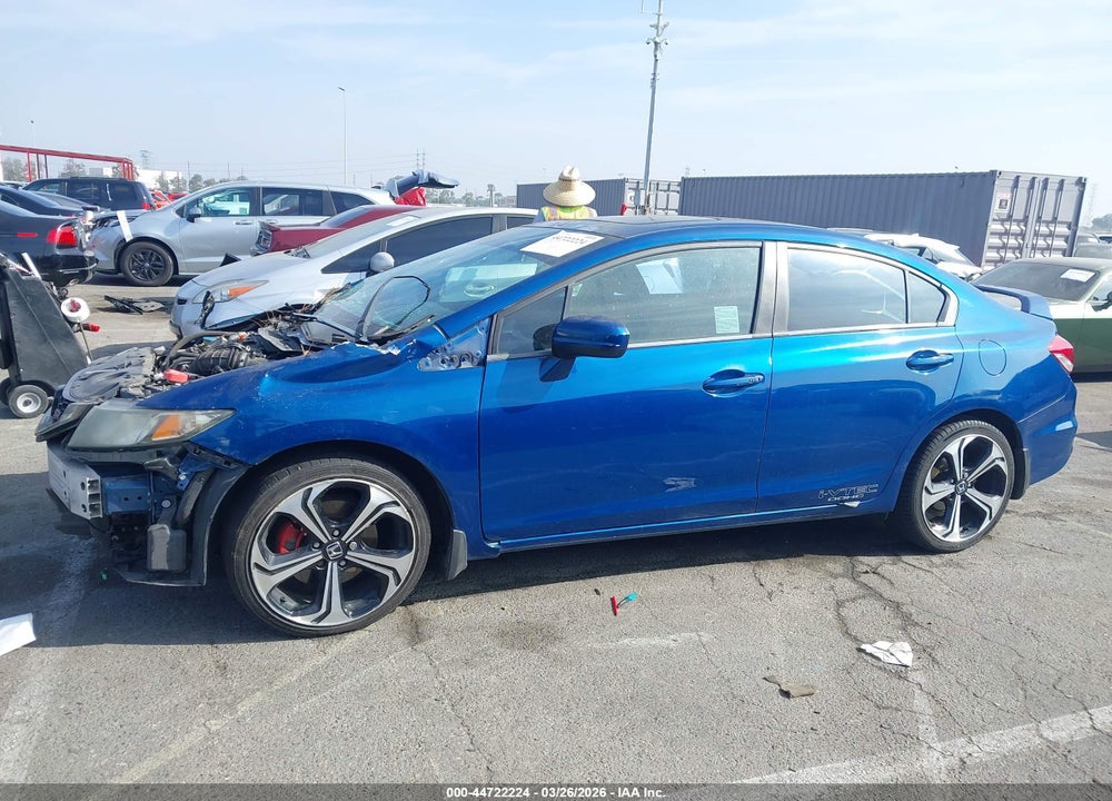 2014 HONDA CIVIC SI VIN: 2HGFB6E58EH703362