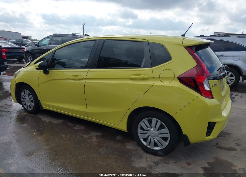 2016 HONDA FIT LX VIN: JHMGK5H53GX035363