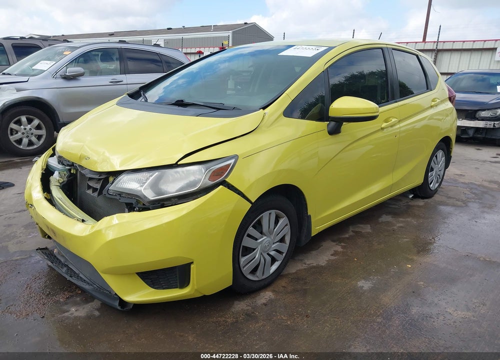2016 HONDA FIT LX VIN: JHMGK5H53GX035363