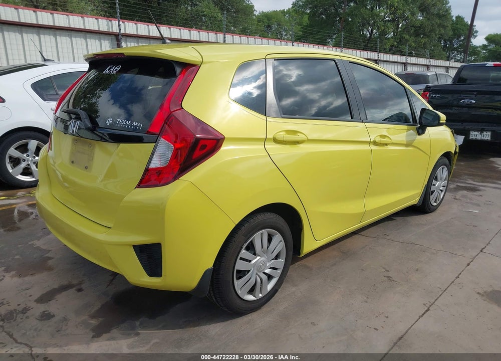 2016 HONDA FIT LX VIN: JHMGK5H53GX035363