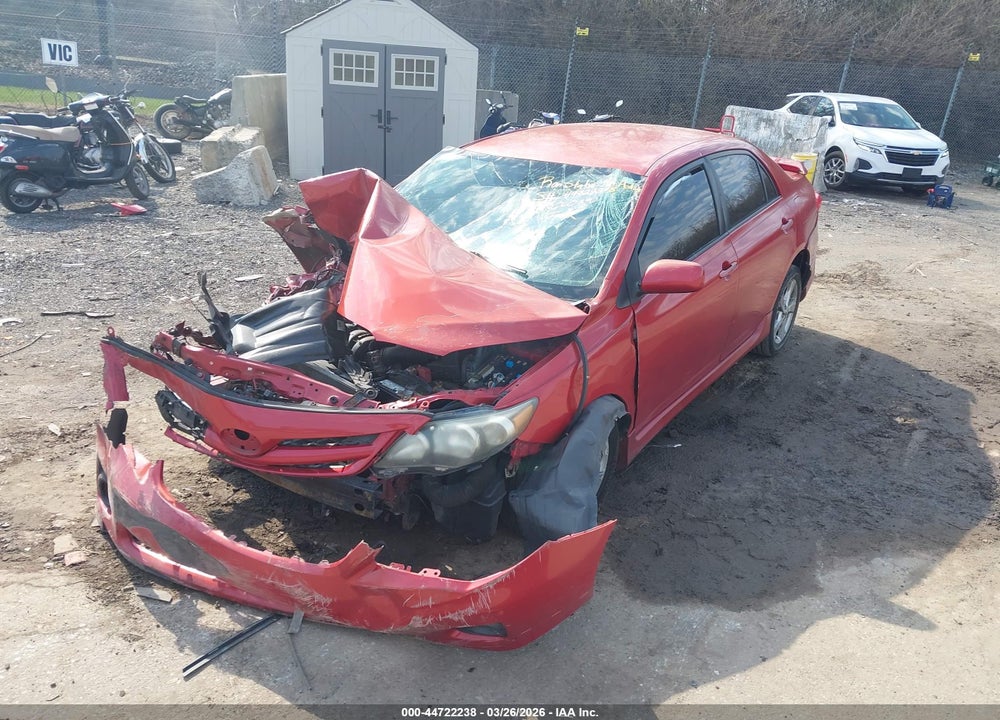 2012 TOYOTA COROLLA S VIN: 5YFBU4EEXCP060290