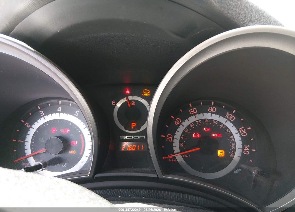 2011 SCION TC VIN: JTKJF5C77B3008406