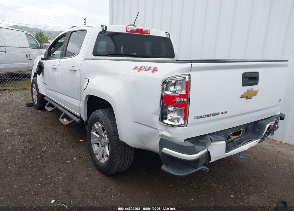 2018 CHEVROLET COLORADO LT VIN: 1GCGTCEN1J1117965