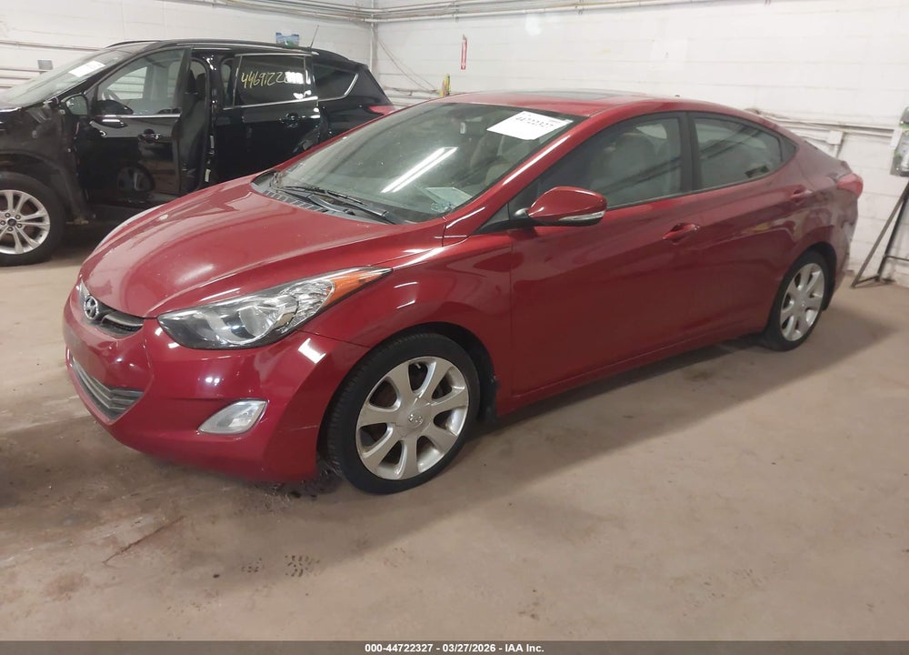 2012 HYUNDAI ELANTRA LIMITED (ULSAN PLANT) VIN: KMHDH4AE7CU369152
