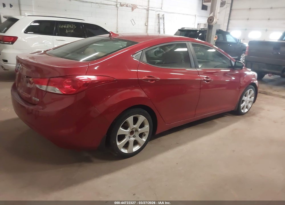 2012 HYUNDAI ELANTRA LIMITED (ULSAN PLANT) VIN: KMHDH4AE7CU369152