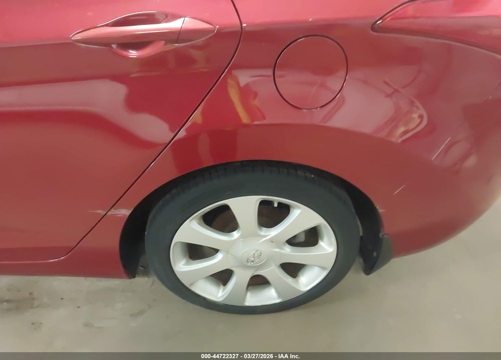 2012 HYUNDAI ELANTRA LIMITED (ULSAN PLANT) VIN: KMHDH4AE7CU369152