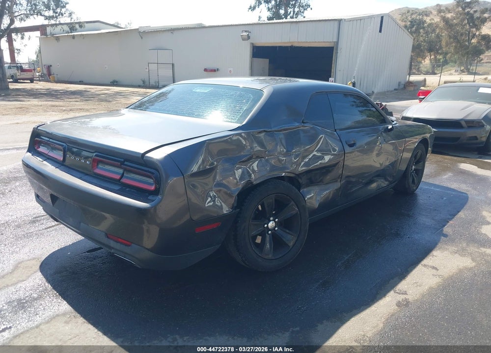 2016 DODGE CHALLENGER SXT VIN: 2C3CDZAG8GH331128