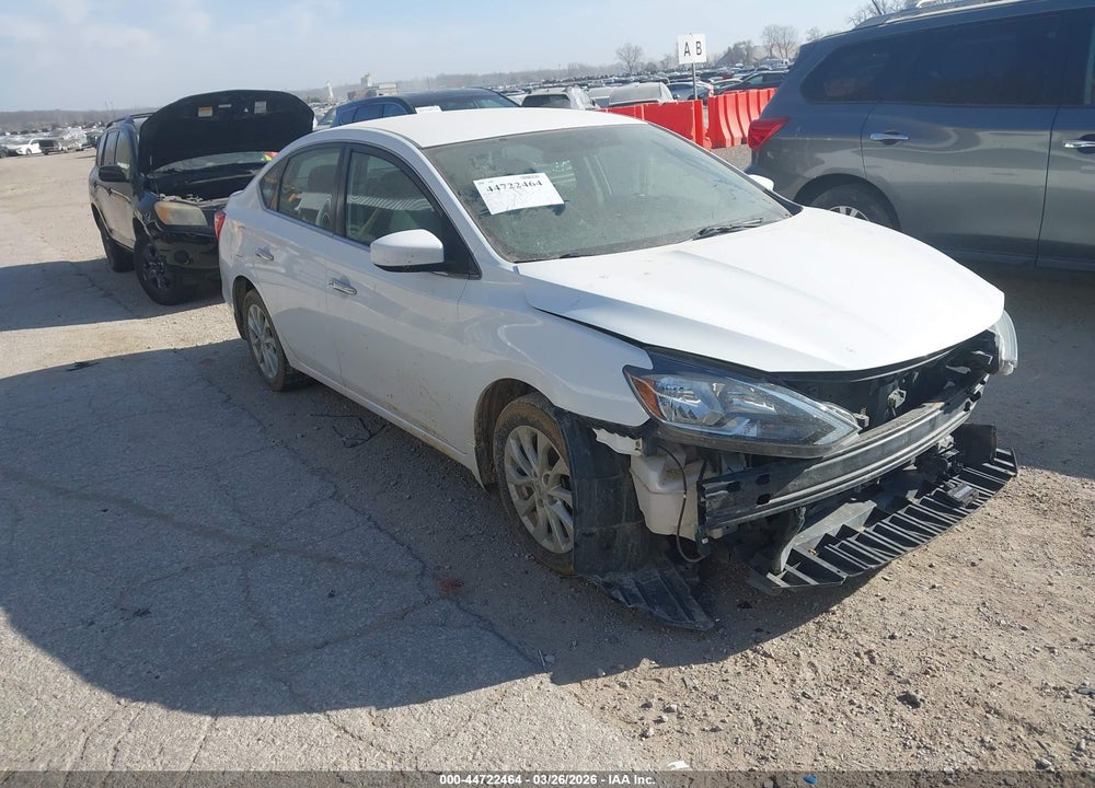 2019 NISSAN SENTRA SV VIN: 3N1AB7AP4KY407348