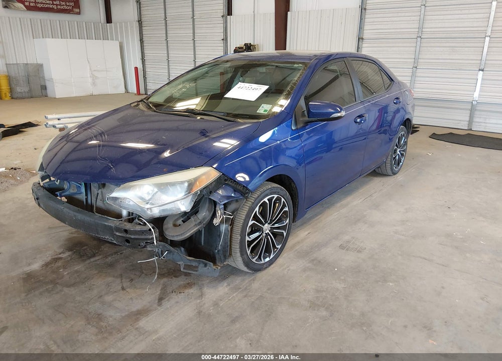2016 TOYOTA COROLLA S PLUS VIN: 5YFBURHE9GP410023