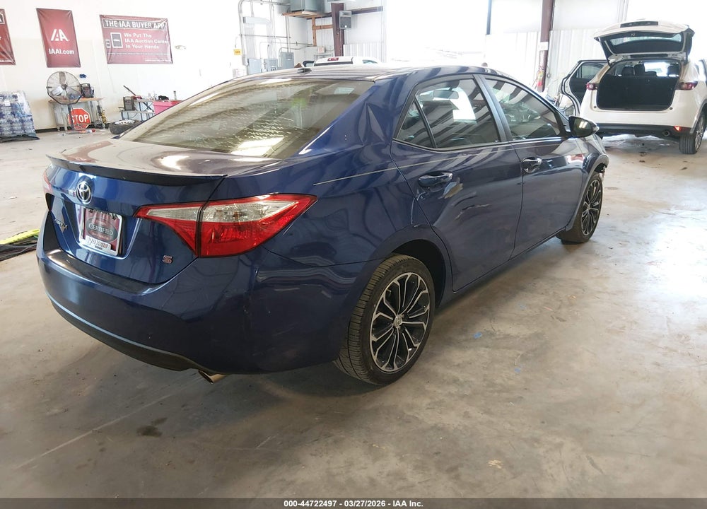 2016 TOYOTA COROLLA S PLUS VIN: 5YFBURHE9GP410023
