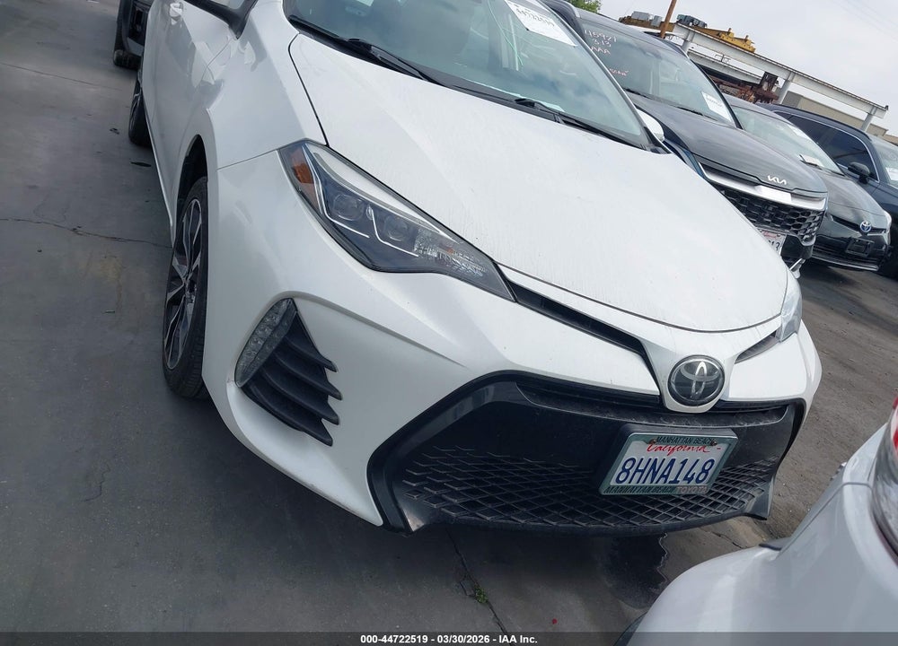 2019 TOYOTA COROLLA SE VIN: 5YFBURHEXKP887682