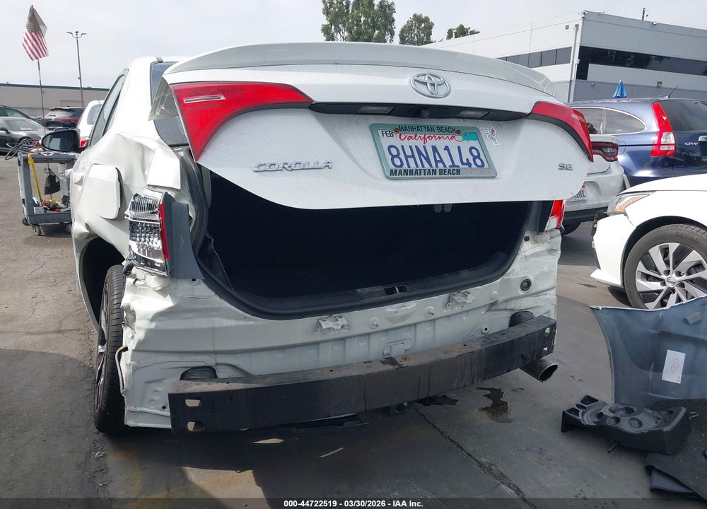 2019 TOYOTA COROLLA SE VIN: 5YFBURHEXKP887682