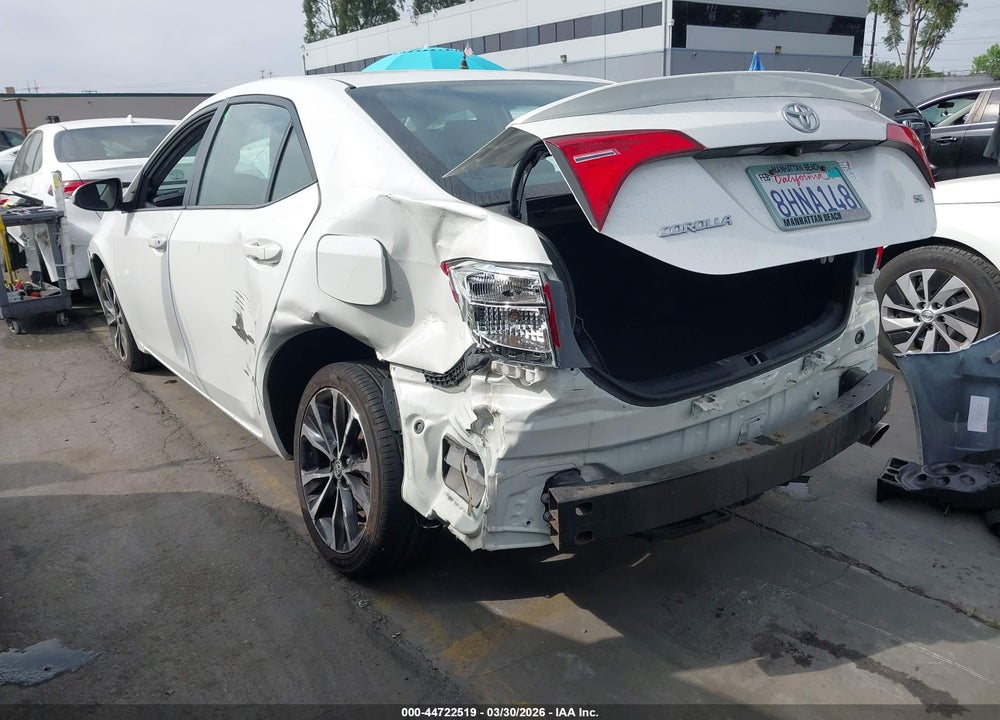 2019 TOYOTA COROLLA SE VIN: 5YFBURHEXKP887682