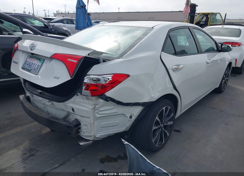 2019 TOYOTA COROLLA SE VIN: 5YFBURHEXKP887682