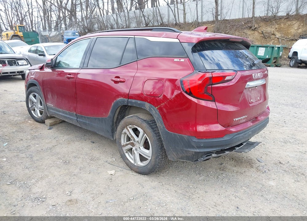 2018 GMC TERRAIN SLE VIN: 3GKALTEX0JL281292
