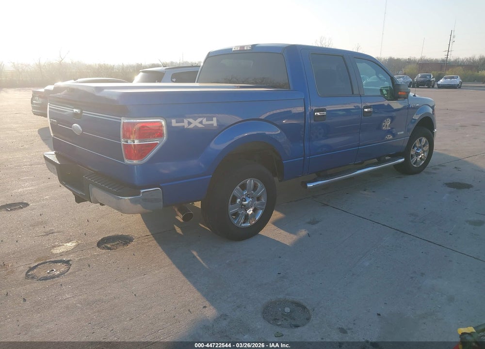 2011 FORD F-150 XLT VIN: 1FTFW1ET9BKE09154