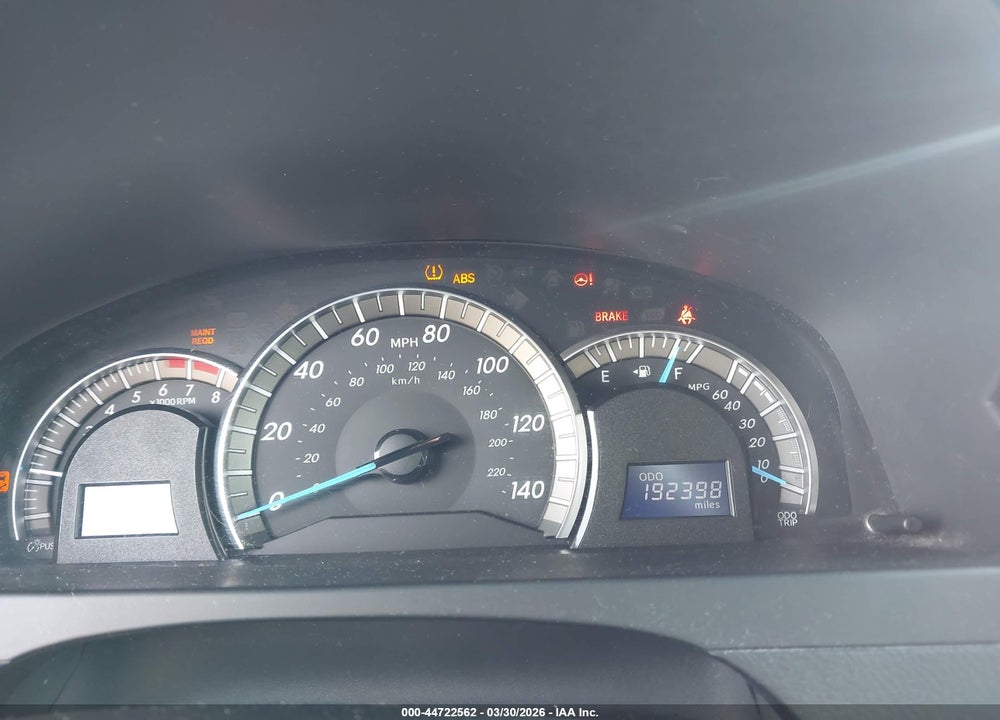 2013 TOYOTA CAMRY SE VIN: 4T1BF1FK3DU205361