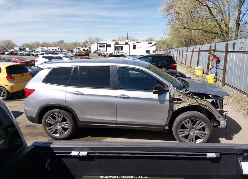 2021 HONDA PASSPORT 2WD EX-L VIN: 5FNYF7H55MB013344