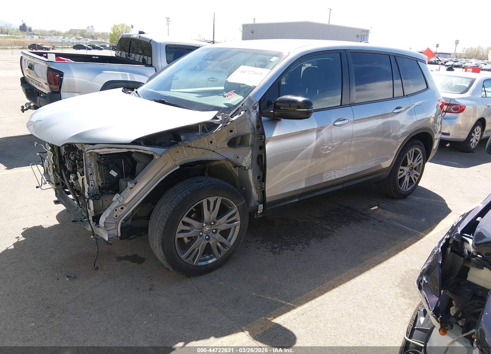 2021 HONDA PASSPORT 2WD EX-L VIN: 5FNYF7H55MB013344