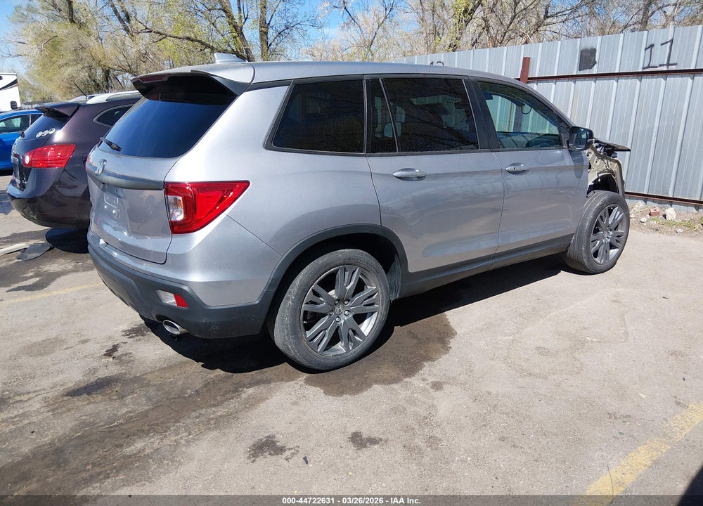 2021 HONDA PASSPORT 2WD EX-L VIN: 5FNYF7H55MB013344
