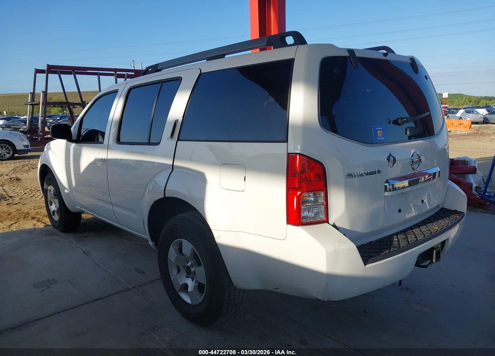 2012 NISSAN PATHFINDER S VIN: 5N1AR1NN1CC635165