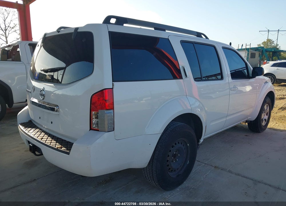 2012 NISSAN PATHFINDER S VIN: 5N1AR1NN1CC635165