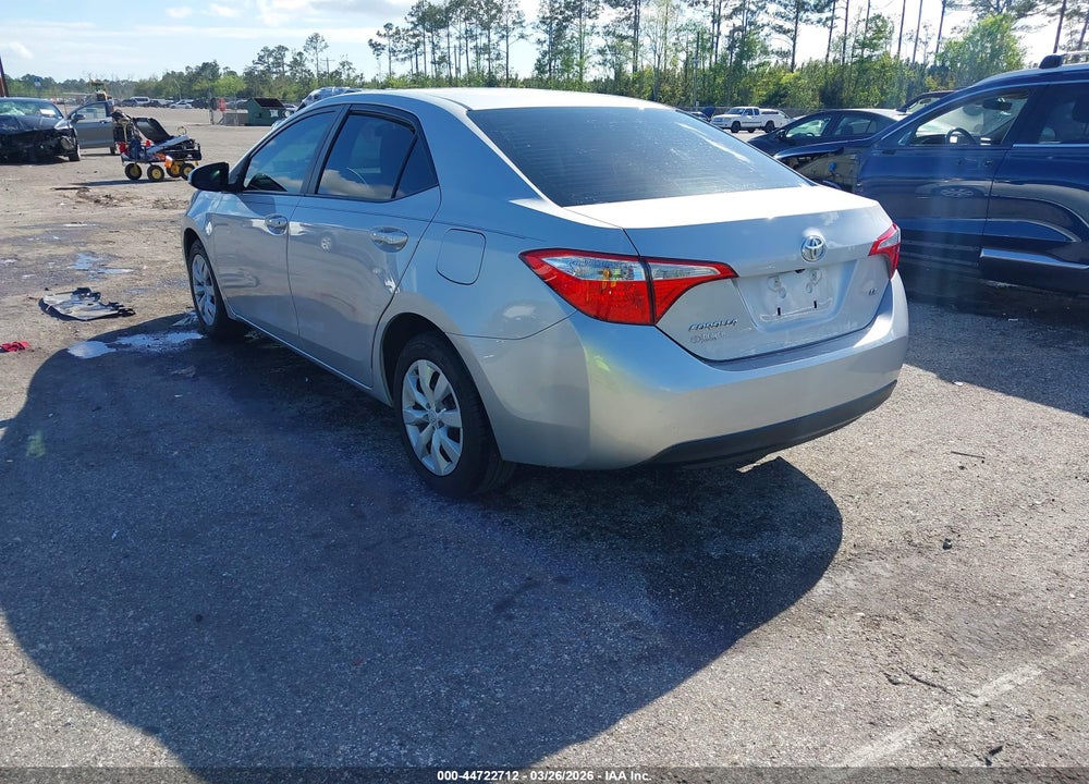 2016 TOYOTA COROLLA LE VIN: 2T1BURHE2GC623623