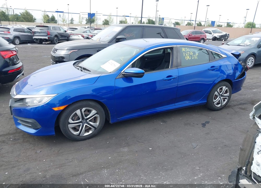 2017 HONDA CIVIC LX VIN: 19XFC2F59HE217923