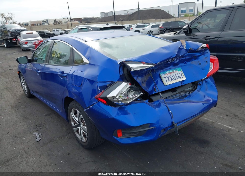 2017 HONDA CIVIC LX VIN: 19XFC2F59HE217923