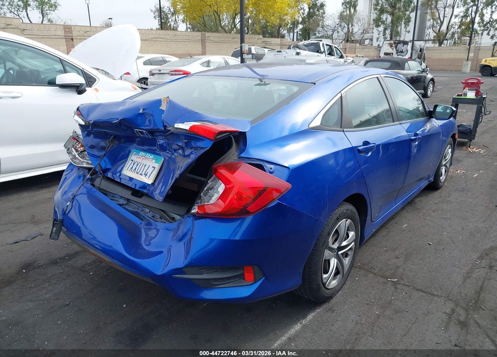 2017 HONDA CIVIC LX VIN: 19XFC2F59HE217923