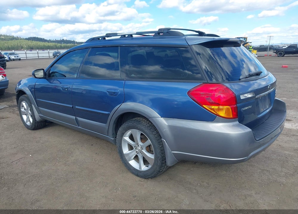 2007 SUBARU OUTBACK 3.0R L.L. BEAN EDITION VIN: 4S4BP86C174302089