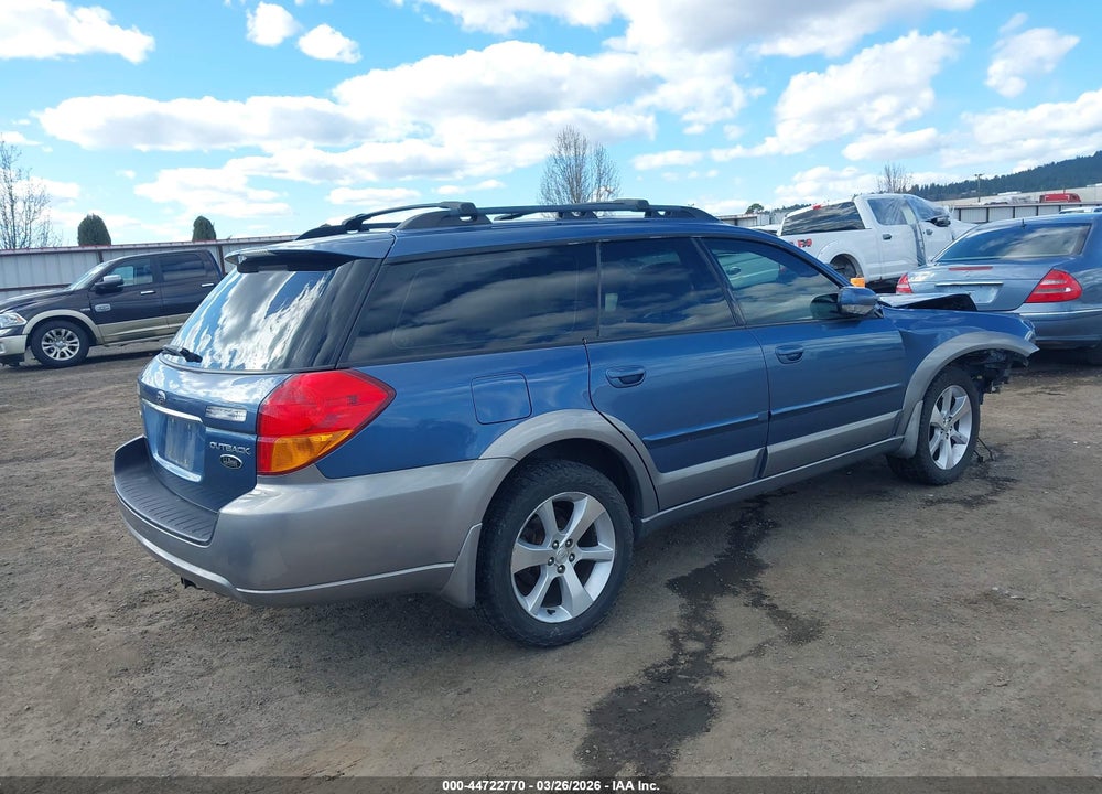 2007 SUBARU OUTBACK 3.0R L.L. BEAN EDITION VIN: 4S4BP86C174302089