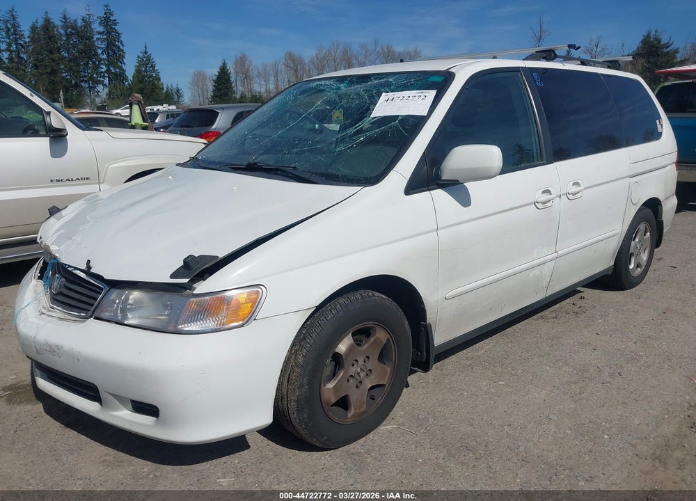 2000 HONDA ODYSSEY EX VIN: 2HKRL1868YH623460