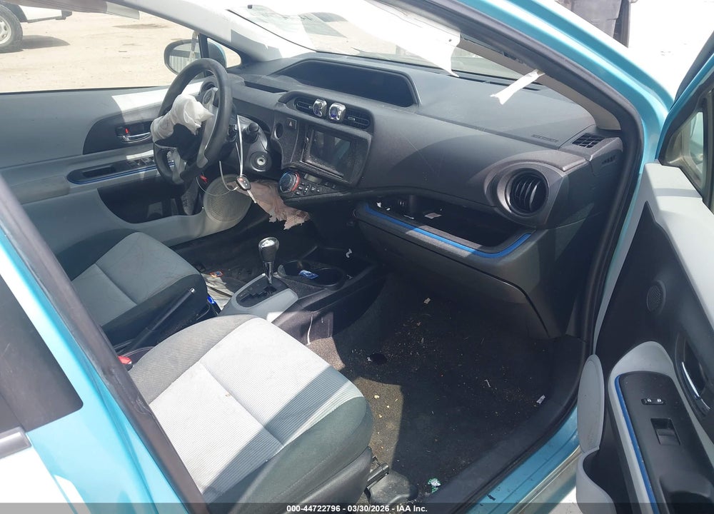2013 TOYOTA PRIUS C TWO VIN: JTDKDTB38D1031521