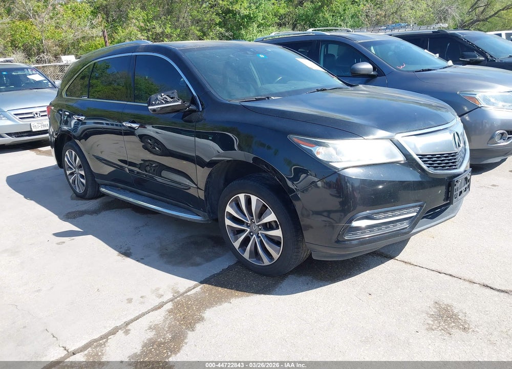 2014 ACURA MDX TECHNOLOGY PACKAGE VIN: 5FRYD3H40EB014939