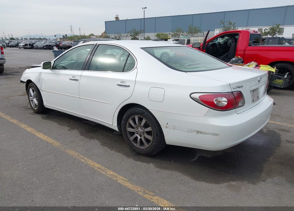 2003 LEXUS ES 300 VIN: JTHBF30G030123015