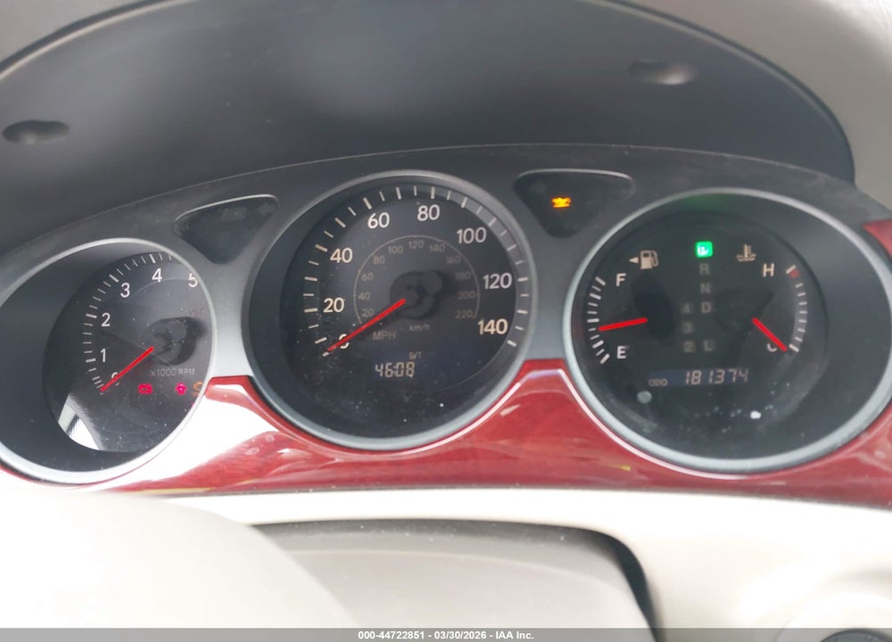 2003 LEXUS ES 300 VIN: JTHBF30G030123015
