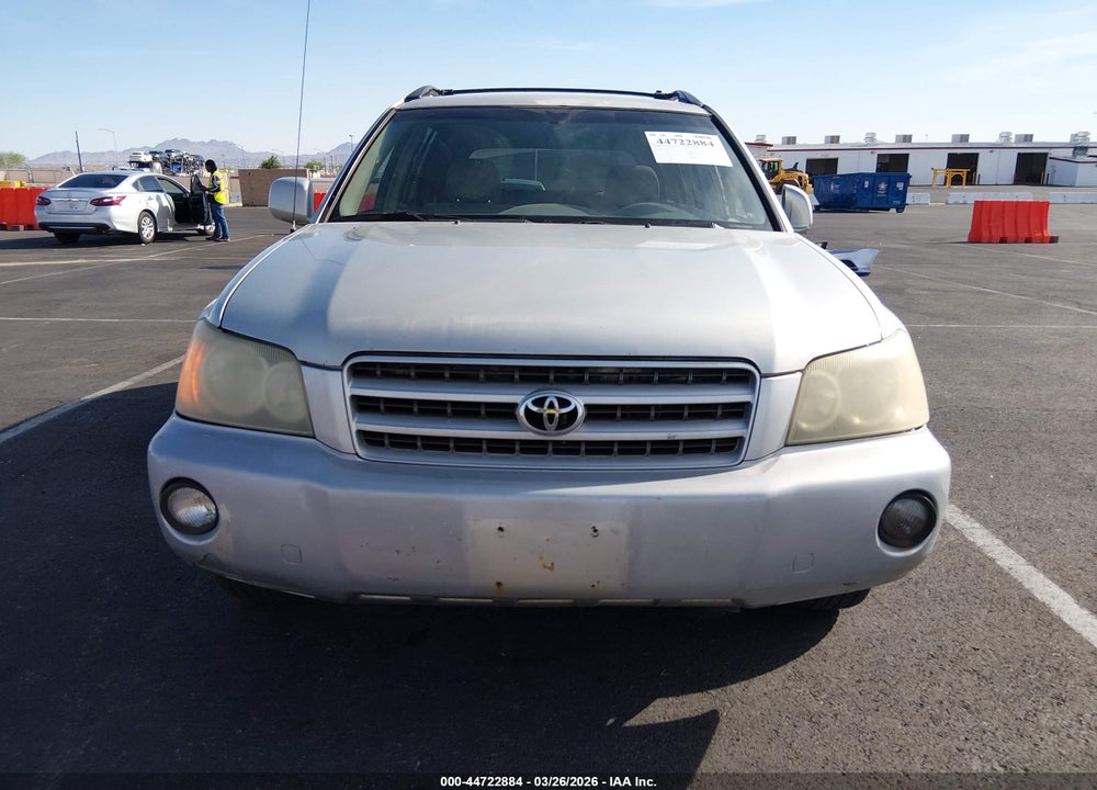2003 TOYOTA HIGHLANDER VIN: JTEHD21A330024660