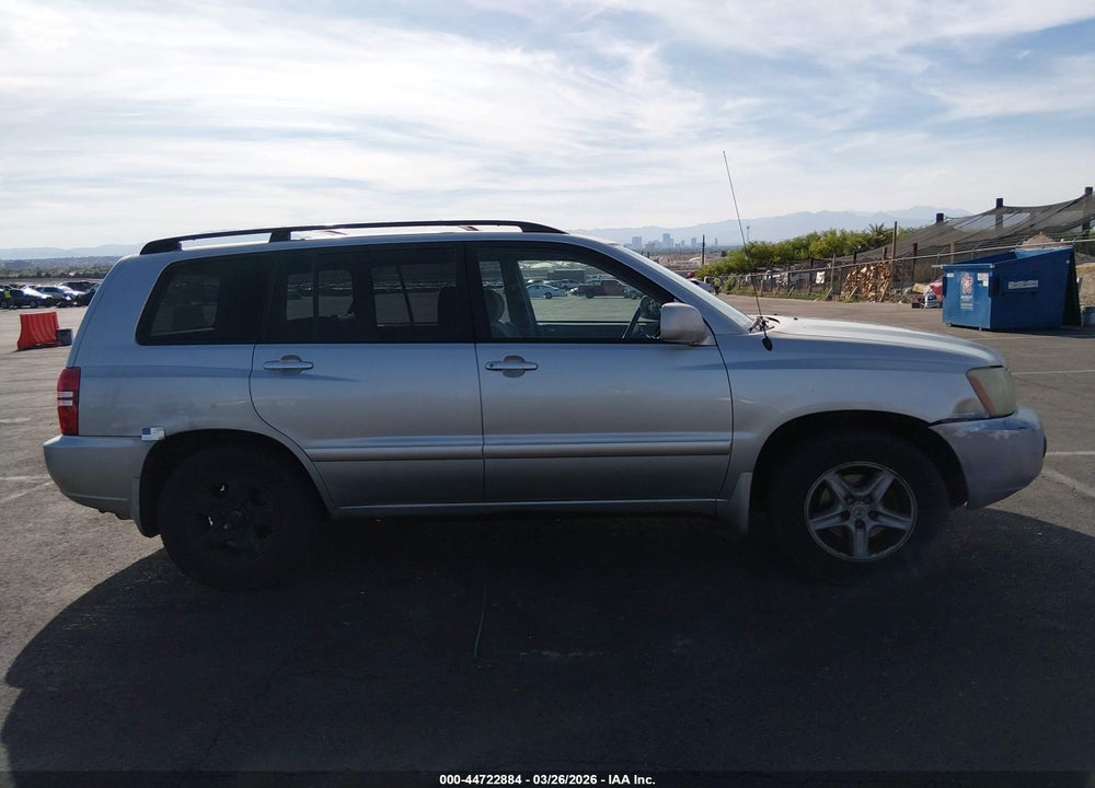 2003 TOYOTA HIGHLANDER VIN: JTEHD21A330024660