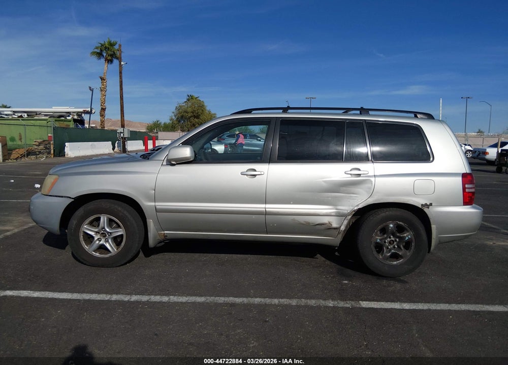 2003 TOYOTA HIGHLANDER VIN: JTEHD21A330024660