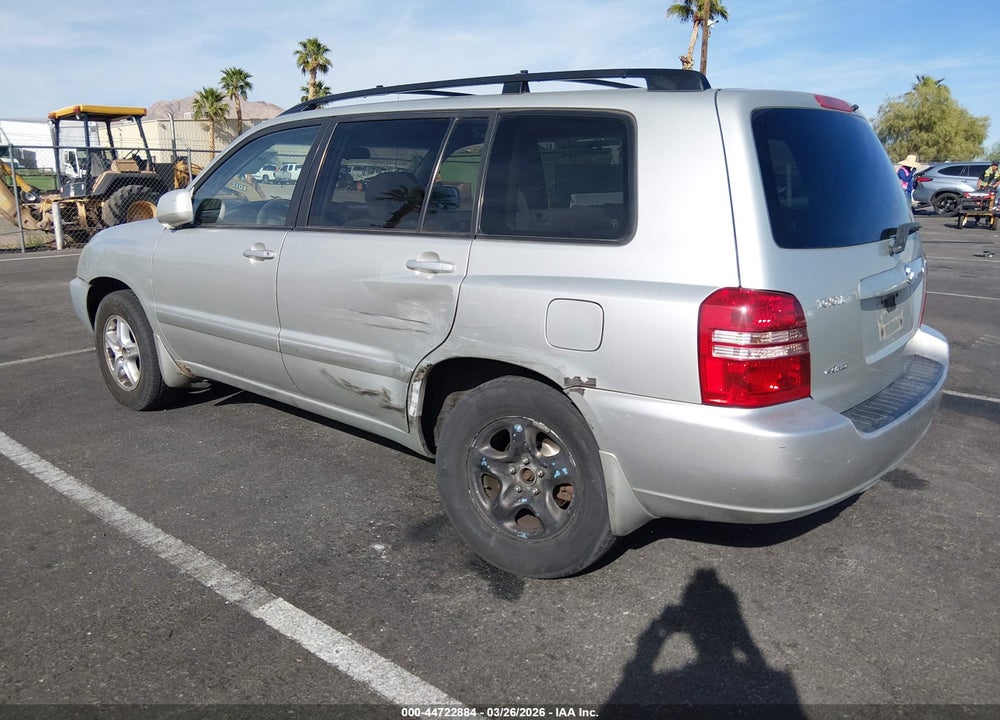 2003 TOYOTA HIGHLANDER VIN: JTEHD21A330024660