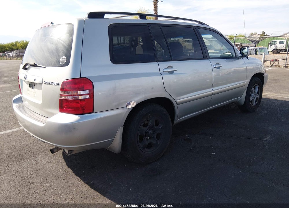 2003 TOYOTA HIGHLANDER VIN: JTEHD21A330024660