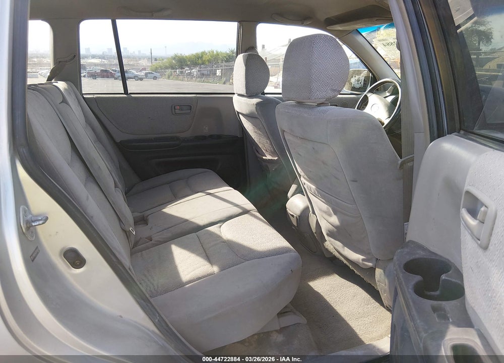 2003 TOYOTA HIGHLANDER VIN: JTEHD21A330024660