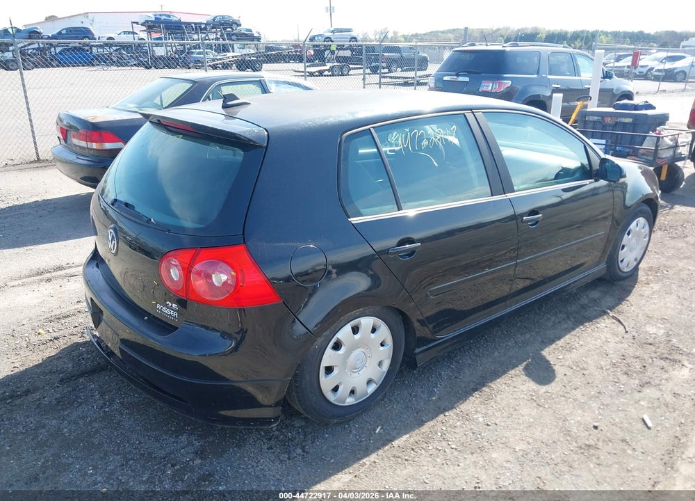 2008 VOLKSWAGEN RABBIT S VIN: WVWCA91K88W061944